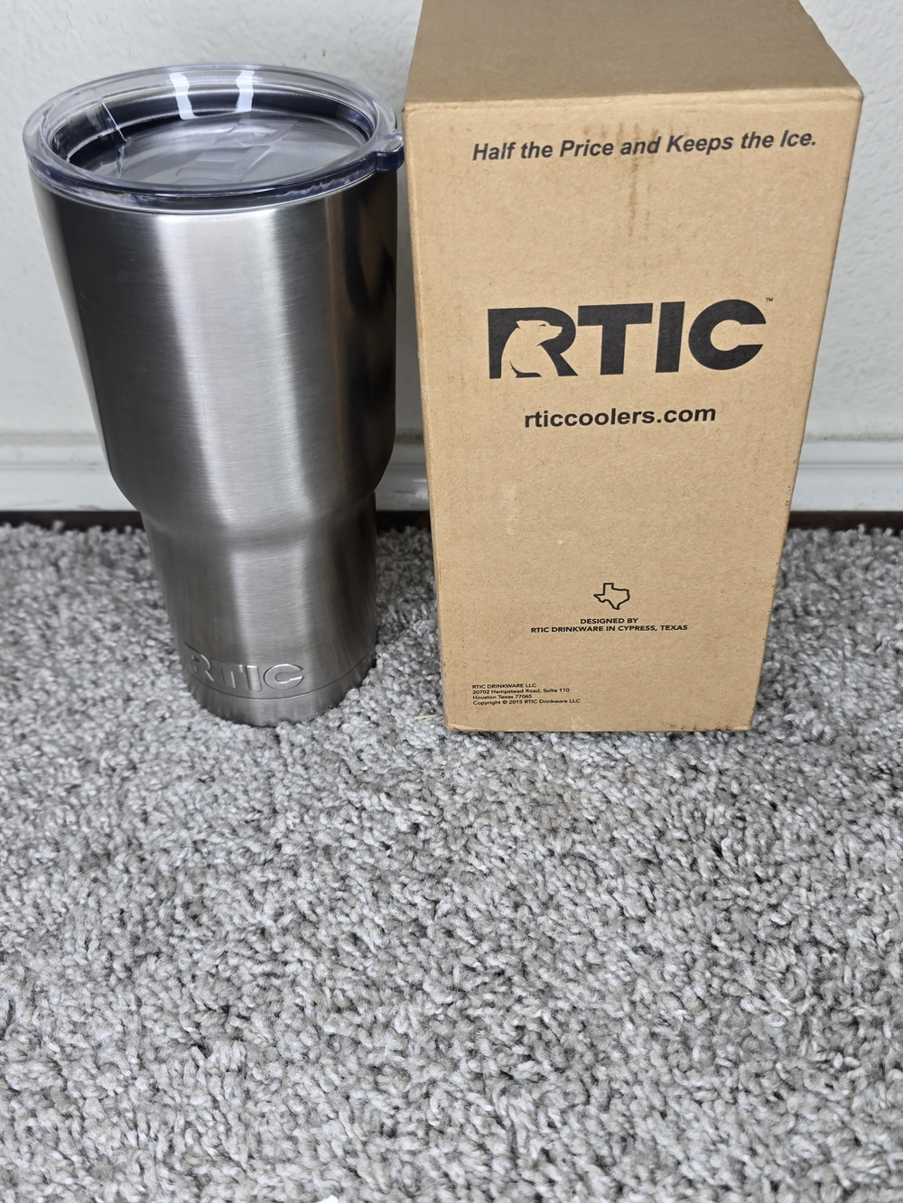 RTIC 30 oz Stainless Steel Tumbler w/ Lid